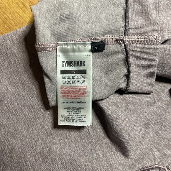 Gymshark Women's Compression Leggings Size Small Lavender High Rise - Picture 4 of 4